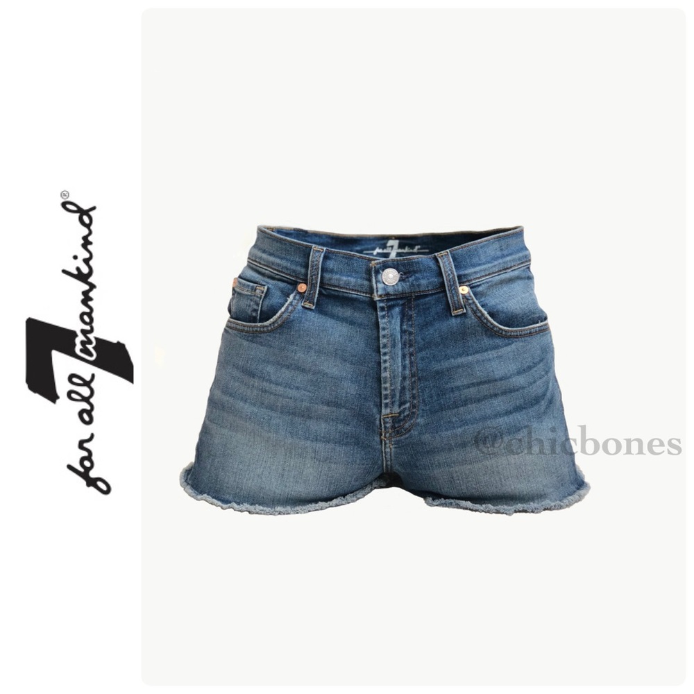 7 For All Mankind Denim Shorts Size 27